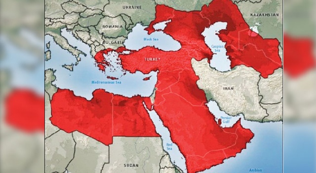 STRATFOR&#039;dan dikkat çeken harita: Türkiye’nin etki alanı genişliyor