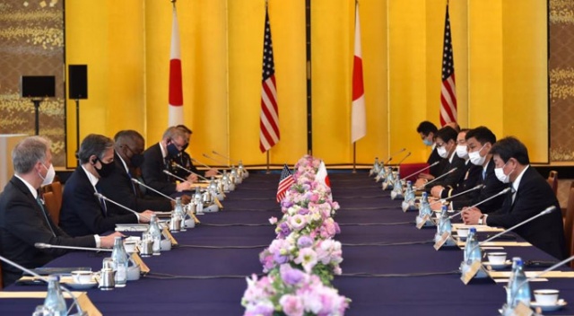 ABD ve Japonya Dışişleri ve Savunma Bakanlarından 2+2 zirve