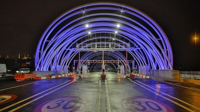 Avrasya Tüneli&#039;ni 4 yılda 4,1 milyon sürücü kullandı