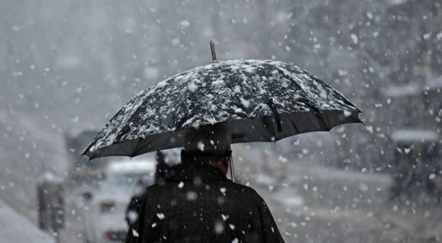 Bitlis, Siirt ve Muş için yoğun kar yağışı uyarısı