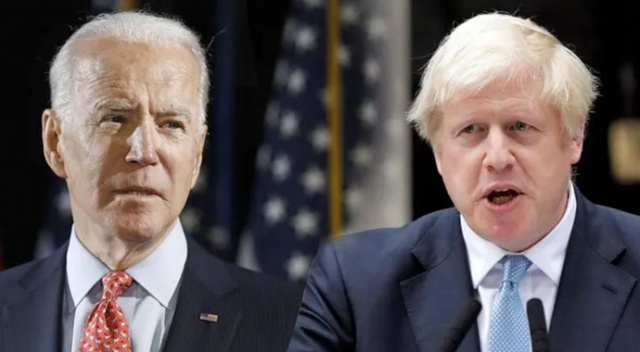 Boris Johnson ve Joe Biden arasında telefon görüşmesi