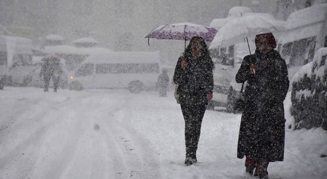 Doğu Anadolu&#039;da yarın kar yağışı bekleniyor