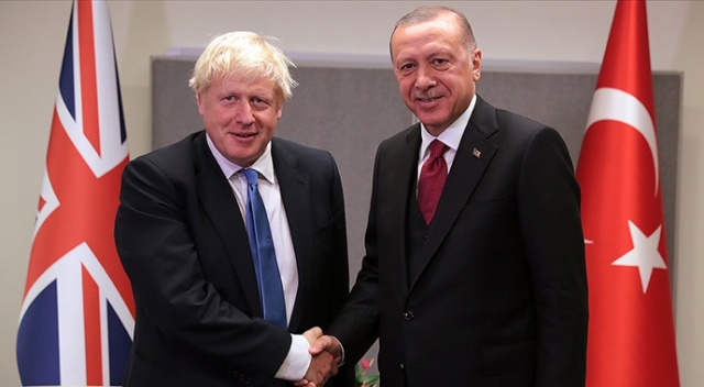 Erdoğan ve Johnson Türkiye-İngiltere ilişkilerini geliştirecek adımları görüştü
