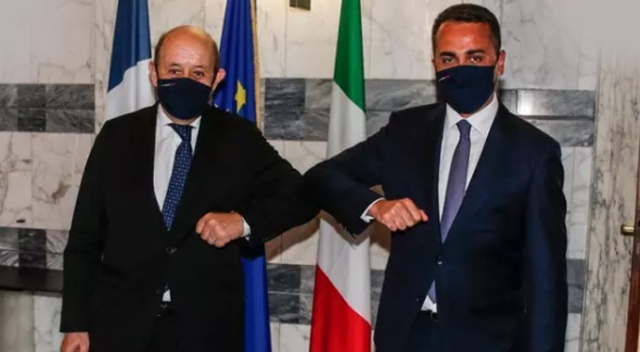 İtalya ve Fransa dışişleri bakanları Roma&#039;da görüştü