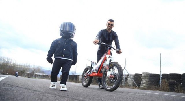Kenan Sofuoğlu, 2 yaşında motosiklet kullanan oğlu Zayn&#039;ın Formula 1 yarışçısı olmasını istiyor