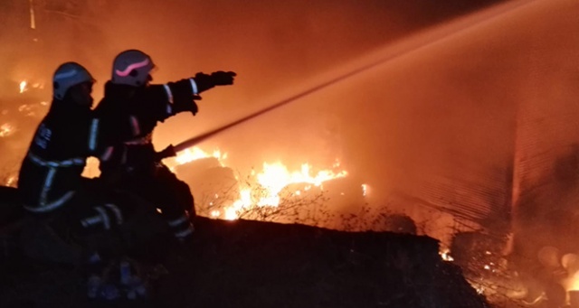 Muğla&#039;da askeri alanda orman yangını çıktı