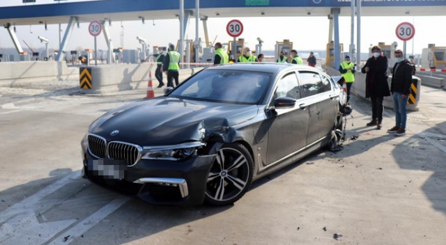Peyman’ın CEO’su Kaan Baral lüks otomobili ile Kuzey Marmara Otoyolunda kazaya karıştı