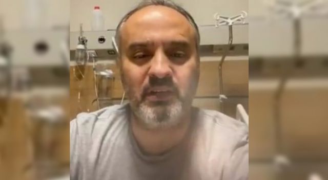 Alinur Aktaş, hastaneden video paylaştı