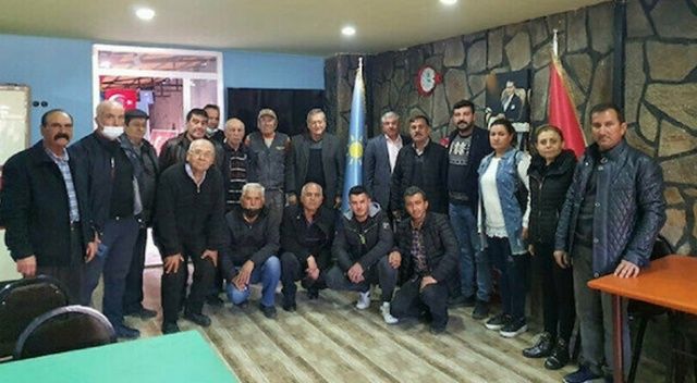 İYİ Parti&#039;den istifa eden Alaşehir İlçe Başkanı ve 14 parti yöneticisi MHP&#039;ye katıldı