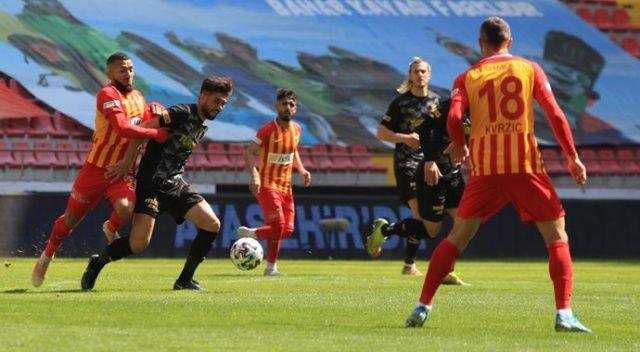 Kayserispor ile Göztepe 1-1 berabere kaldı
