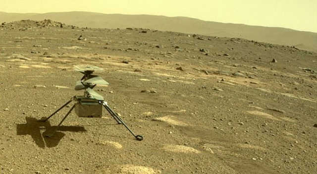 Mars’ta Ingenuity helikopterinin ilk büyük testi başarılı geçti