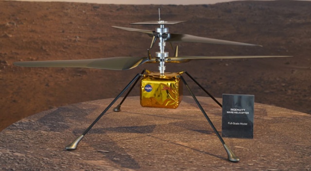 NASA&#039;nın Mars helikopteri Ingenuity ilk uçuşunu yarın gerçekleştirebilir