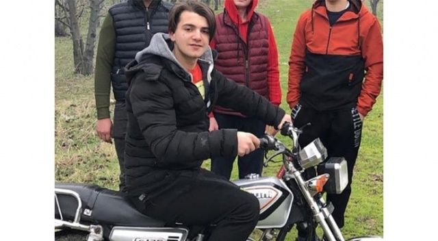 16 yaşındaki motosiklet sürücüsü hayatını kaybetti