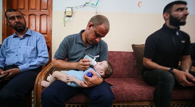 Eşi ve 4 çocuğunu kaybeden Gazzeli baba, Erdoğan&#039;dan yardım istedi