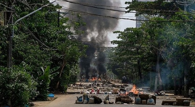 Myanmar&#039;da çatışma: 8 ölü