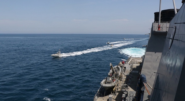 Pentagon: Körfez&#039;de İran botları ABD gemilerine 130 metre yaklaştı