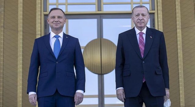 Polonya Cumhurbaşkanı Duda Türkiye&#039;de