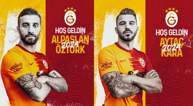 Galatasaray&#039;dan çifte transfer