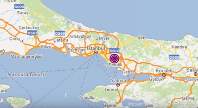 İstanbul&#039;da deprem meydana geldi (19 Haziran son depremler)