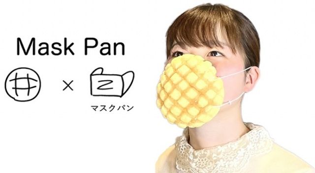 Japonlar yenebilir maske yaptı