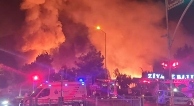 Başakşehir&#039;de iş yerinde çıkan yangın söndürüldü