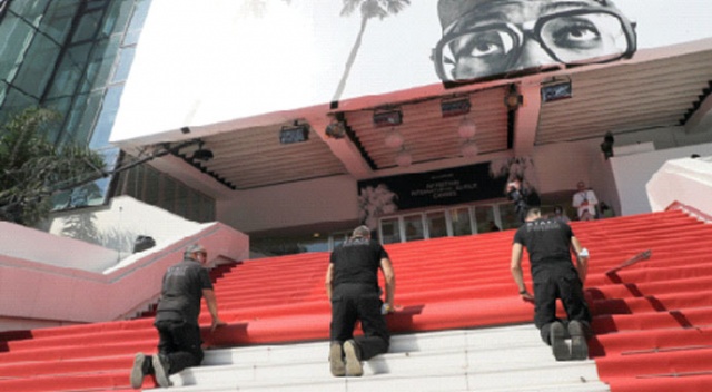 Cannes&#039;in kırmızı halısı küçültüldü
