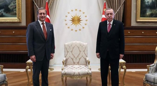 Cumhurbaşkanı Erdoğan, Burak Elmas’ı kabul etti