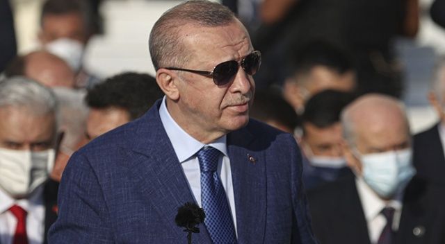 Cumhurbaşkanı Erdoğan, Kıbrıs&#039;tan döndü