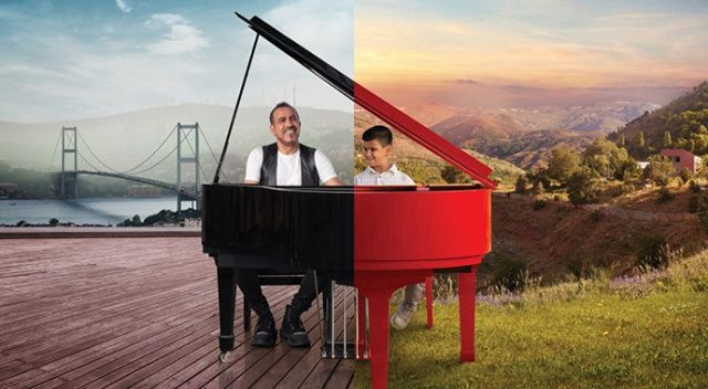Haluk Levent ve Bager&#039;den 5G teknolojisi ile bin 400 kilometreden piyano düeti
