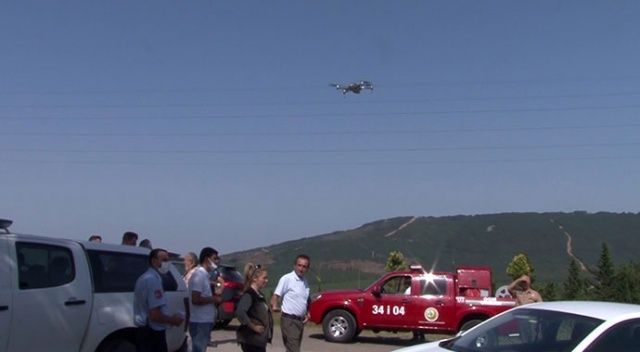 Aydos Ormanı&#039;nda drone destekli denetim