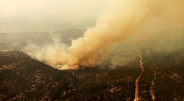 Bakan Pakdemirli açıkladı: Manavgat ve Gündoğmuş yangınları kontrol altına alındı