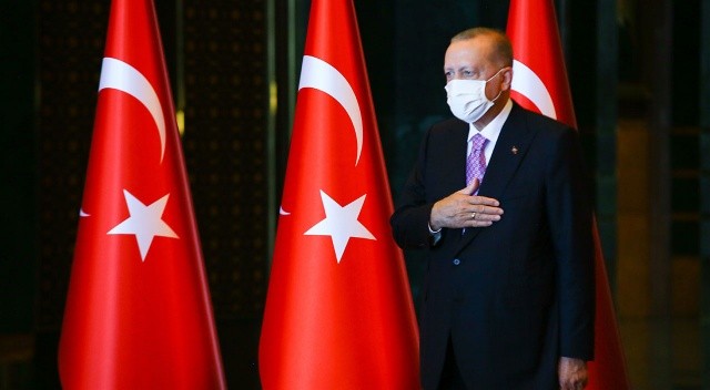 Cumhurbaşkanı Erdoğan, Zafer Bayramı tebriklerini kabul etti