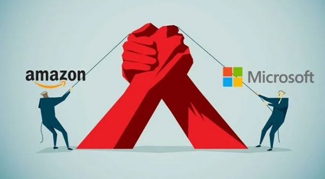 İhale savaşları devam ediyor! Microsoft ve Amazon yeniden karşı karşıya