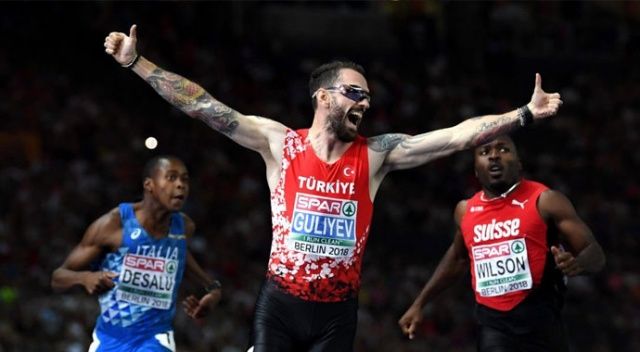 Milli atlet Ramil Guliyev, 200 metrede yarı finale yükseldi