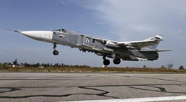 Rusya&#039;da Su-24 savaş uçağı düştü