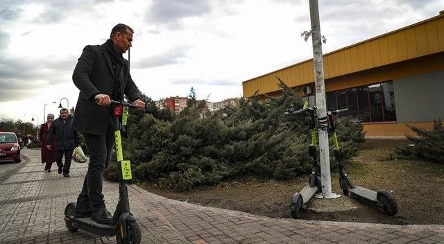Ankara&#039;da elektrikli scooterlar için yeni karar