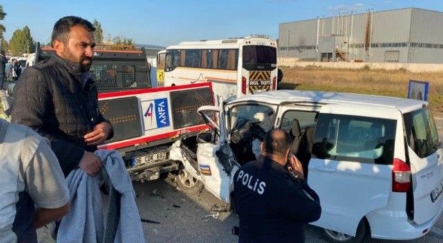 Ankara’da zincirleme kaza: Yaralılar var