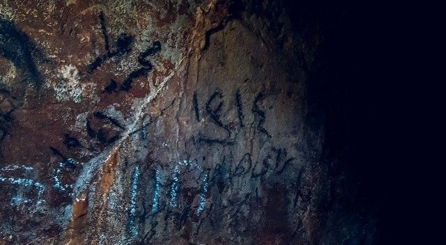 Bulak Mağarası&#039;nda 1845 tarihli gizemli not: İkiniz orada mısınız?