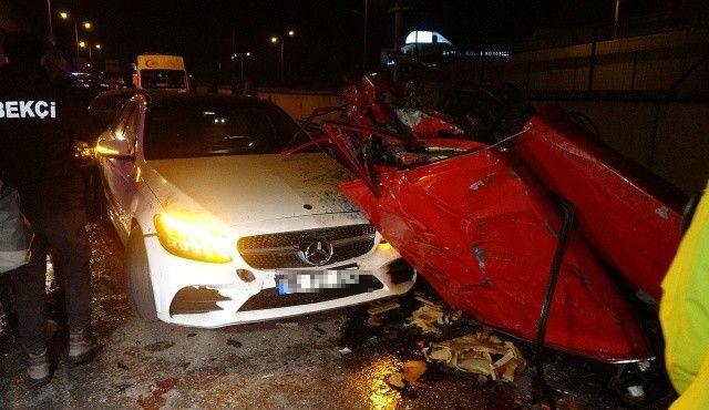 Bursa&#039;da 7 aracın karıştığı zincirleme kaza: Çok sayıda yaralı var