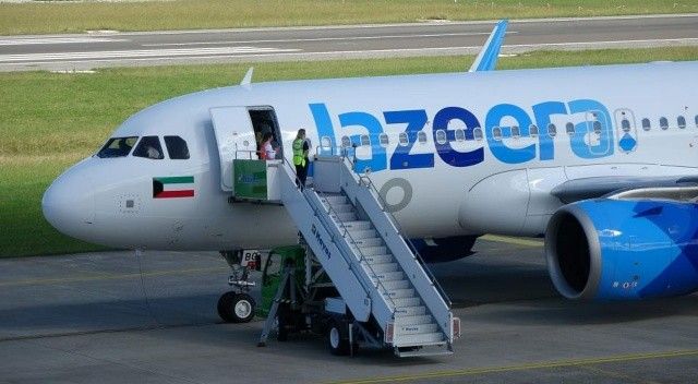 Cezire Havayollarına ait uçak, gelen bomba ihbarı üzerine Trabzon’a indirildi!
