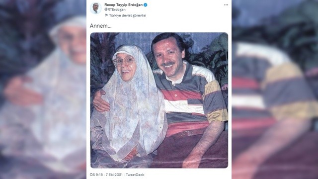 Cumhurbaşkanı Erdoğan&#039;dan duygulandıran paylaşım