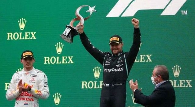 Formula 1 Türkiye Grand Prix&#039;sinde kazanan Bottas