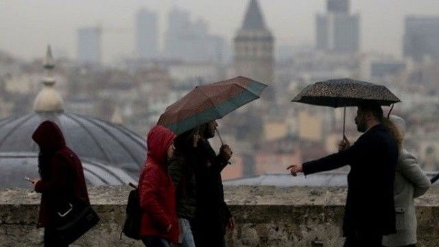 Meteoroloji&#039;den İstanbul için sağanak uyarısı