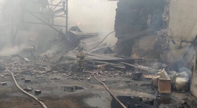 Rusya&#039;da fabrika yangını: 17 ölü