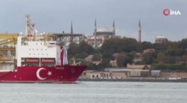 Yavuz sondaj gemisi Karadeniz’e geliyor
