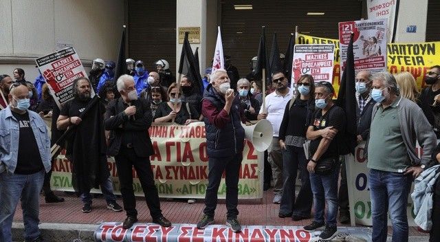 Yunanistan&#039;da hastane çalışanları greve gitti
