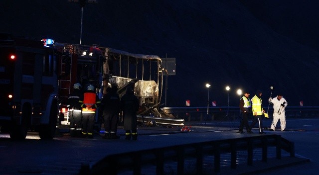 Bulgaristan’da trafik kazasında 46 kişi yanarak öldü
