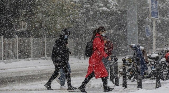 Çinde kar fırtınası: 1 ölü