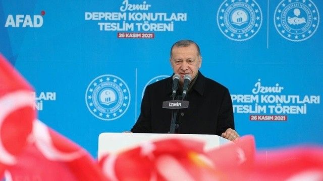 Erdoğan, deprem konutlarını örnek gösterdi: Bugüne kadar ne söz  verdiysek yaptık