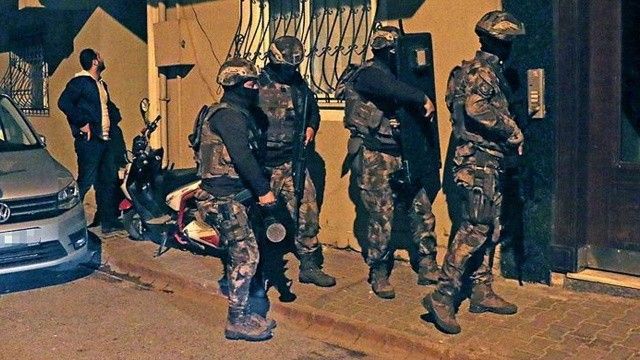 Gaziantep&#039;te terör örgütü PKK operasyonu: 8 şüpheli yakalandı